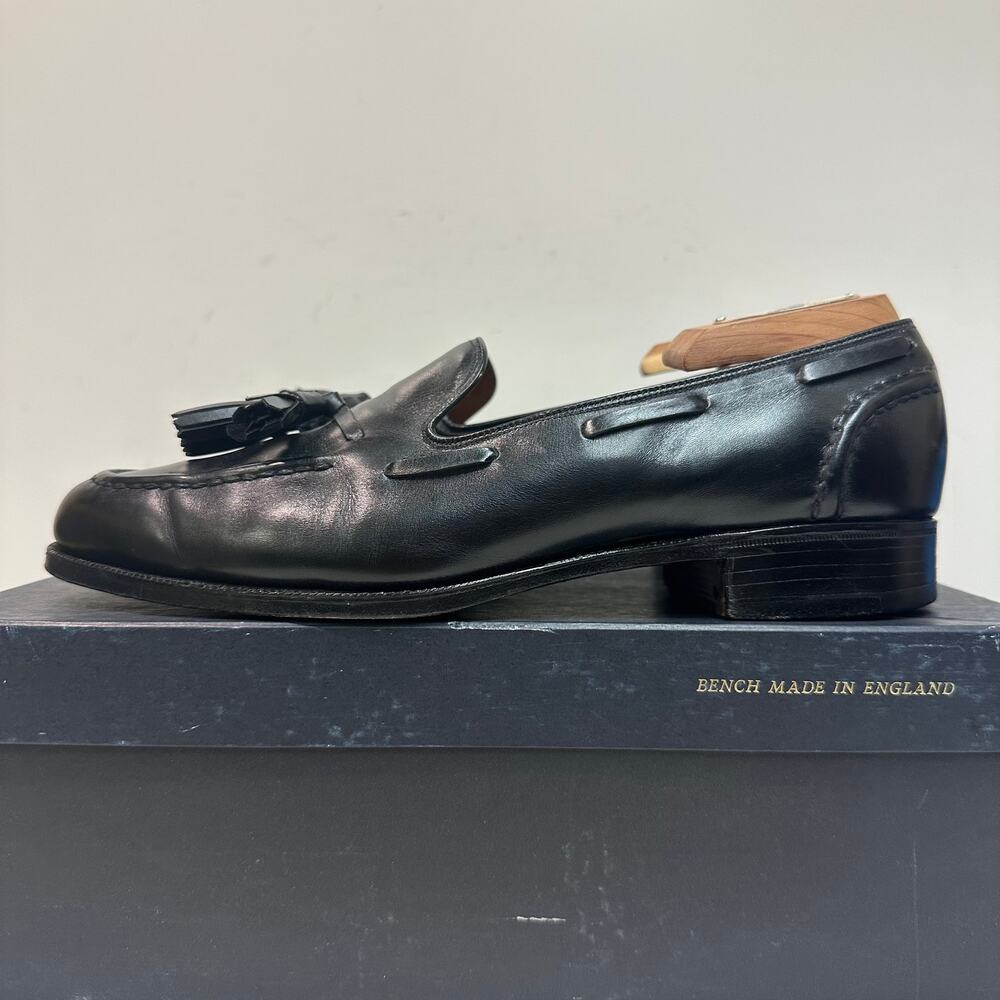 VGUC Crockett & Jones x Polo Ralph Lauren Tassel Loafer Bench Made England 7.5 D